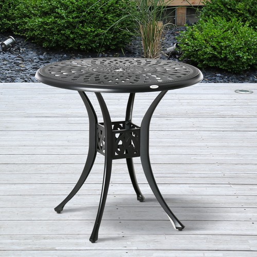 Round garden dining - garden,