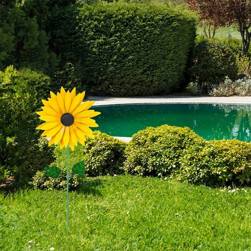 Sunflower wind spinner large - sunflower,