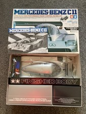 TAMIYA VINTAGE 1/10 RC GROUP C 58351 MERCEDES C11 FACTORY FINISHED UNBUILT KIT