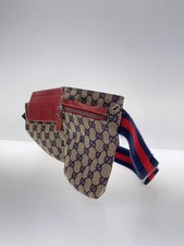 GUCCI GUCCI Gucci Waist Bag_GG Canvas Canvas BRW from Japan