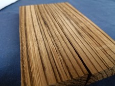 Zebrano bookmatched Knife