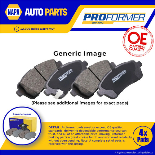 Brake pads set fits - set, polo