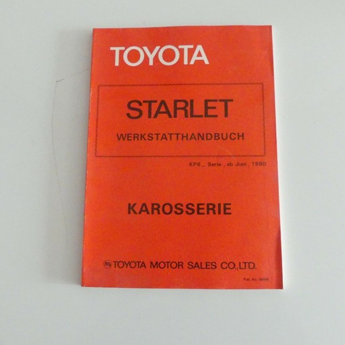 Workshop manual toyota - manual, starlet