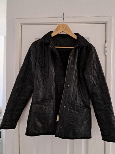 Barbour ladies black quilted - black,