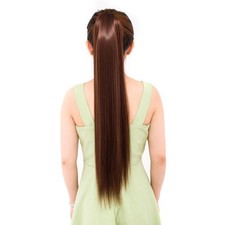 Sleek Synthetic Straight Hair