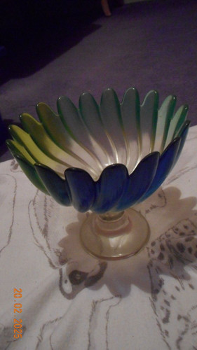 Art glass bowl walther - bowl,