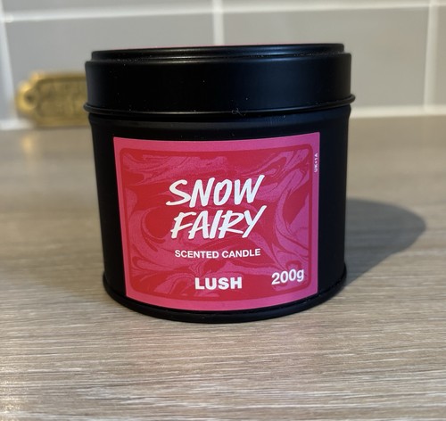 Lush snow fairy scented - lush, candle