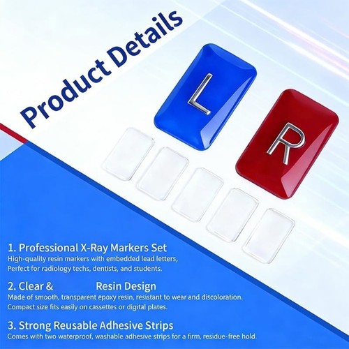 Washable ray markers set - washable,