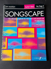 Piano Music Book, Songscape Teachers Book, Key stage 3, piano/vocals
