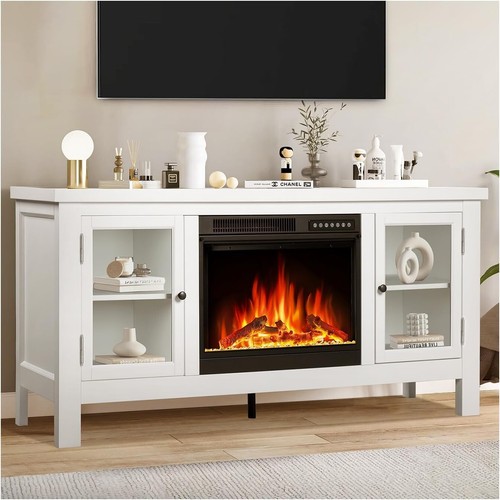 Fireplace stand mantel - 60", tv
