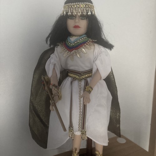 Cleopatra porcelain doll - porcelain, 16’