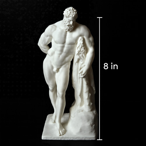 Farnese hercules statue 3d - statue,