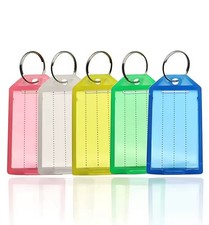 Plastic Click Key Tags Labels