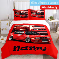 Red Sports Car Racing Car