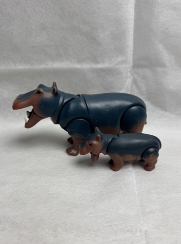 Playmobil animals hippo family - animals,