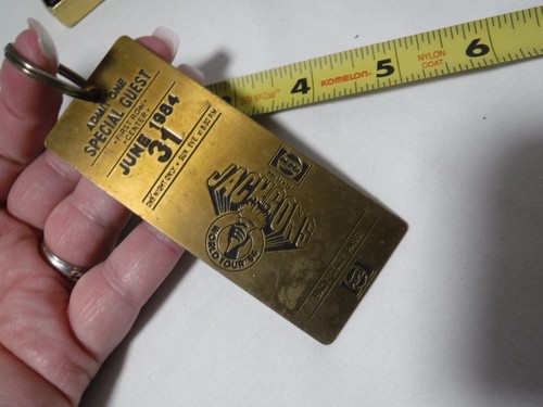 Vtg brass keychain - vtg,