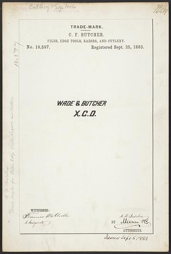 Butcher for wade - f.,