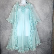 Vintage Sheer Nightgown Robe