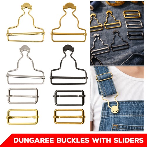 Metal dungaree buckles - buckles, 35-40mm