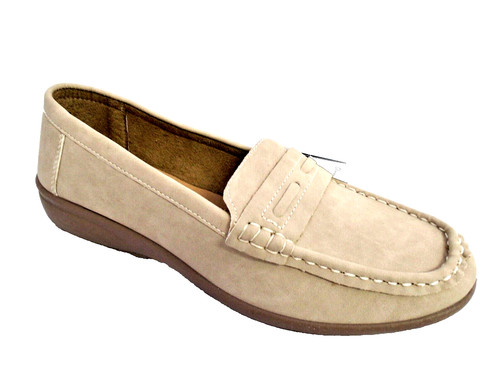 Softlites beige faux suede - beige,