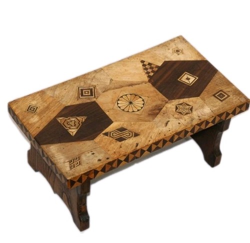 Unusual japanese marquetry - unusual,