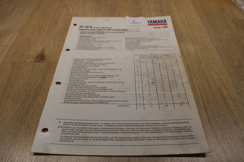 Yamaha dt50r 3mn inspection - yamaha,