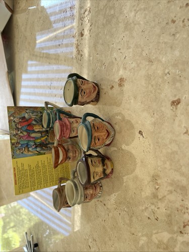 Widecombe fair toby jugs - fair,