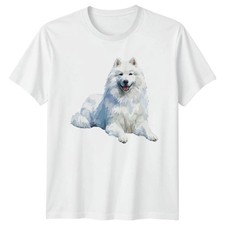 Samoyed Dog T-Shirt Fluffy Pet
