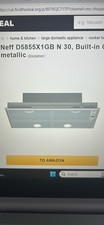 Neff Stainless Steel Extractor Hood 75cm Wide for Hobs and Hoods D585x1GBN30