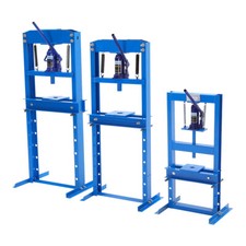 Blue 6/12/20 Ton Workshop Press Garage Hydraulic Shop Press Floor Stand H-Frame