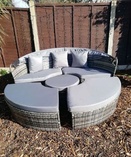 Large rattan sofa set - set, garden