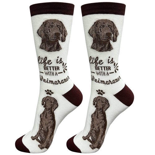 Weimaraner socks - weimaraner,