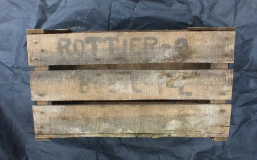 Genuine vintage wooden crate - genuine,