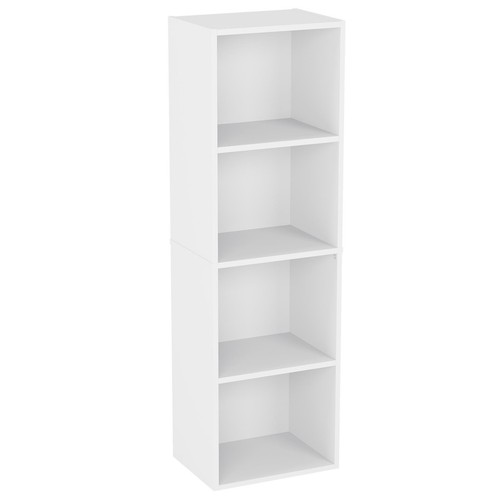 Wooden storage bookcase - bookcase, cube