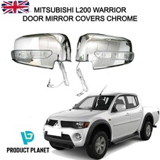 Mitsubishi L200 Barbarian 2.4D Wing Door Mirror Back Cover Chrome R/H 2005-2015