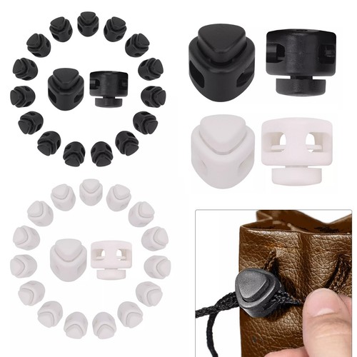 Plastic cord lock toggle - plastic,