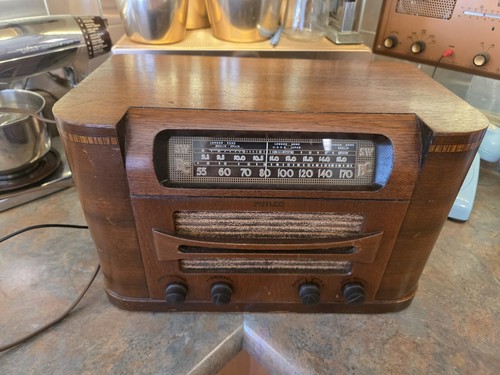 Vintage 1946 philco sw - vintage, am/