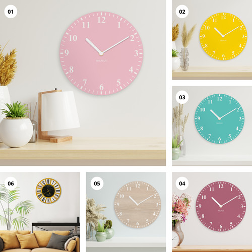 30cm large wall clock - 30cm,