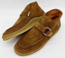 PAUL SMITH KOIKE TAN COW LEATHER / SUEDE BOOTS / SHOES NEW BOX SZ:UK9 EU43 U10