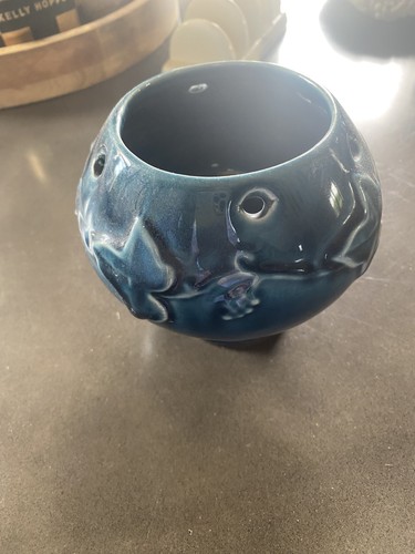 Dartmouth pottery teal glaze - dartmouth,