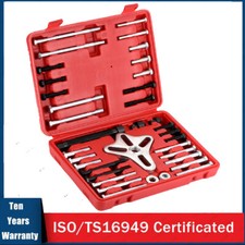 Harmonic Balancer Puller Tool Kit Gear Pulley Steering Wheel Removal Tool 46pcs