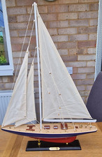 Wooden Model Boat J Class