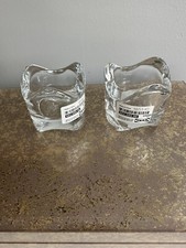 Set of 2 IKEA Clear Glass