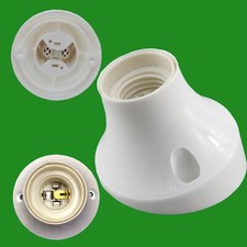 Edison Screw White Angled