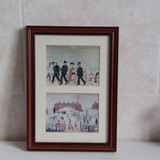 L S Lowry Print Double