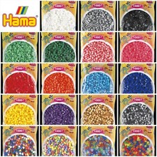 Hama Beads 1000 Pack for Pegboards Genuine Hama Fuse Melt Bead Packs