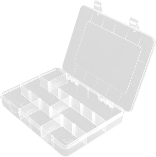 Plastic bead storage box with - plastic,