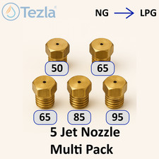 Set of 5 LPG Jets Injectors