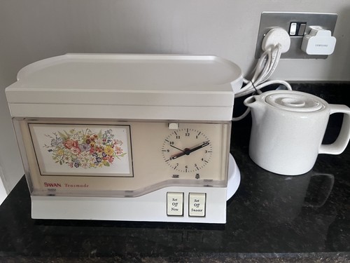Vintage swan compact - vintage, teasmade