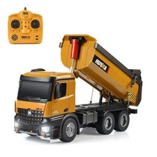 HuiNa 1573 Remote Control Dump Truck 1:14 RC Construction Vehicle